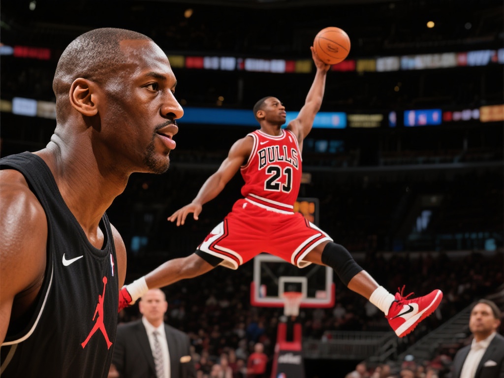 乔丹的一生不仅是竞技辉煌的一种体现，更是