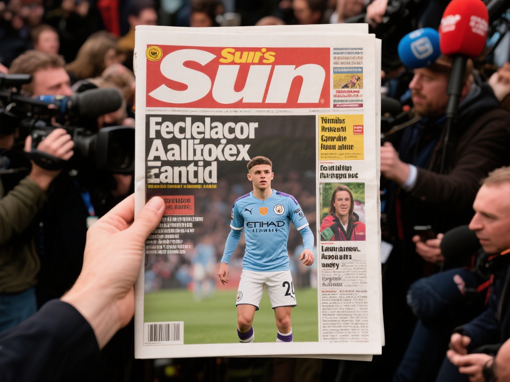 福登因宝宝降临暂别球队!太阳报:引发对基恩幽默评论的回忆 另外,熙熙攘攘的媒体场景中,《太阳报》这